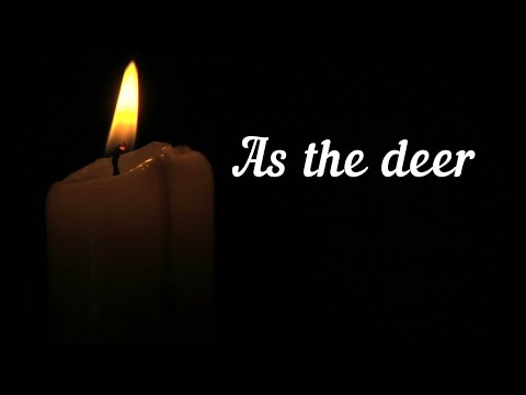 Reuby - As The Deer (Official Lyrics Video)