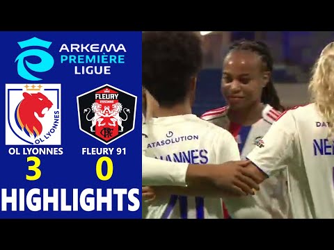 KATOTO SHOW🔥 OL Lyonnes vs Fleury 91 Highlights | Arkema Première Ligue 2025/2026