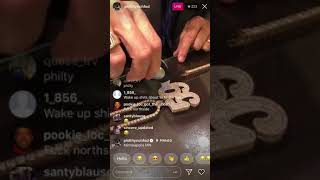 PhilthyRich Diamond Test His New Ice In Minneapolis! 💎