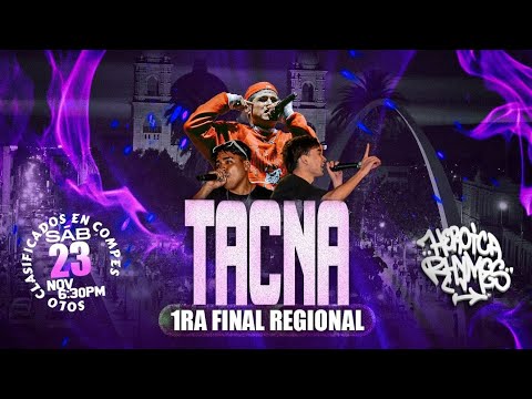 TNT VS OBLITAS/Tercer Lugar Final Regional Heroica Rhymes