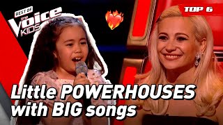 LITTLE kids, BIG songs on The Voice Kids | Top 6