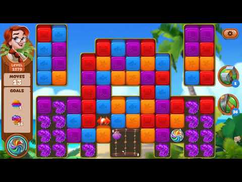 Lost Island Blast Adventure Level 1579 NO BOOSTERS - A S GAMING