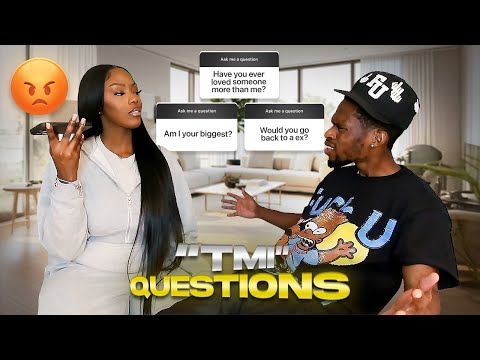 ASKING TMI QUESTIONS COUPLES ARE AFRAID TO ASK EACH OTHER