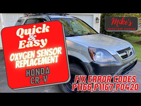 2002 2006 Honda CR-V O2 Sensor Replacement