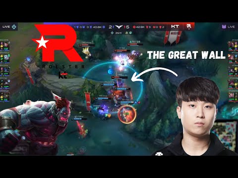 KIIN Being the great wall of KT 🧱🧱🧱