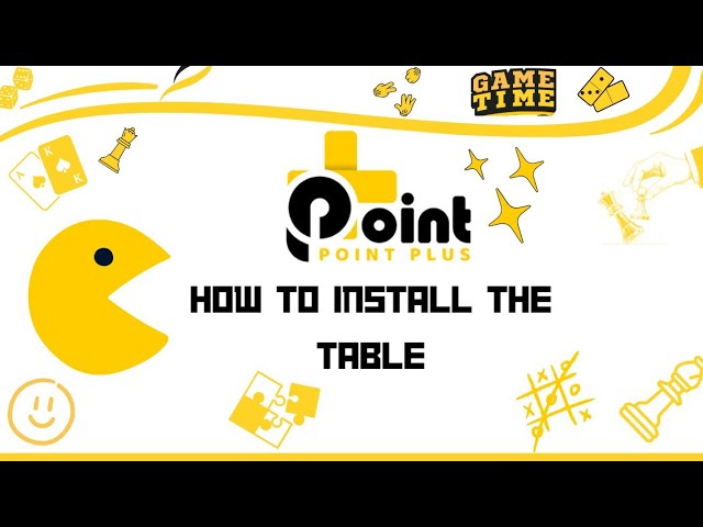 طاولة بلوت أرضية من متجر بوينت بلس - point plus