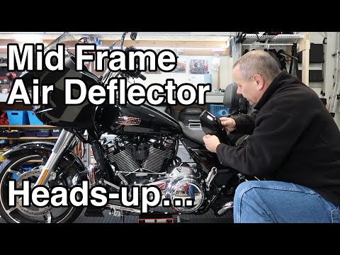 Road Glide Mid Frame Air Deflector Installation Tips