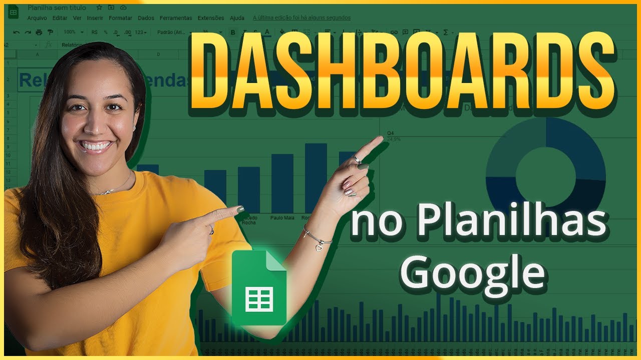 Como Fazer um DASHBOARD no PLANILHAS GOOGLE do ZERO (GOOGLE SHEETS) - Passo a Passo