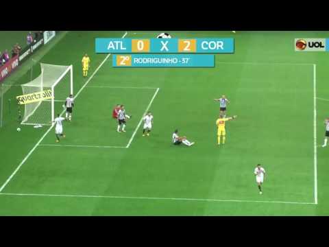GOL DO CORINTHIANS - RODRIGUINHO - ATLÉTICO-MG  X CORINTHIANS - 02/08 - BRASILEIRÃO 2017