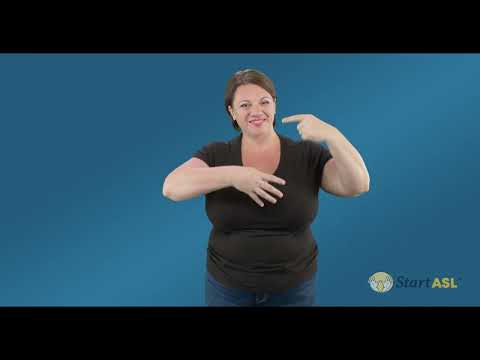 How to Sign Take a Leak in Auslan