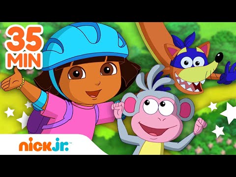 Dora the Explorer | 35 minuten lang non-stop avonturen met Dora! ☀️ | Nick Jr.