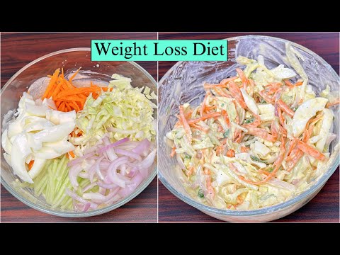 Weight Loss Creamy Salad Recipe | High Protein Easy Salad | Weight Loss Healthy Diet Recipe