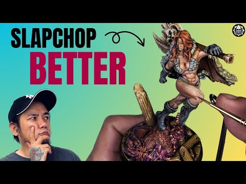 Warm Double #slapchop Plus 🎨 Speed Painting Miniatures