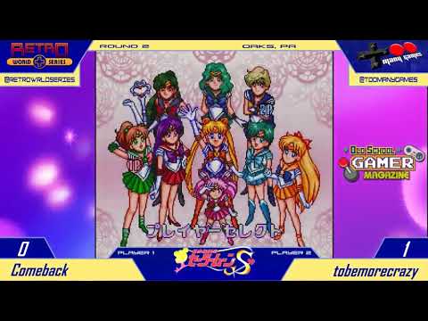 2018 TooManyGames – Bishoujo Senshi Sailor Moon S - Winners Rd 2 - Comeback vs tobemorecrazy
