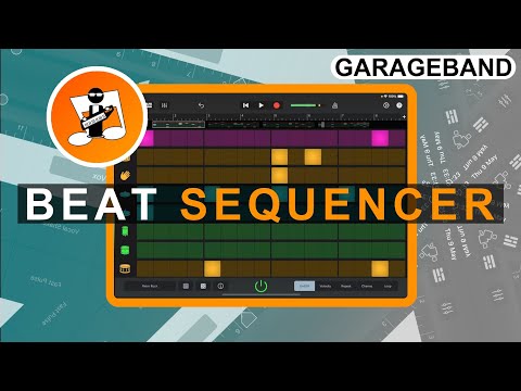 How to use the Beat Sequencer in Garageband (iOS)