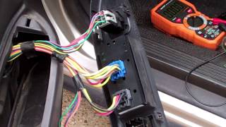 Ford Crown Victoria & P71/P7B window won't roll down