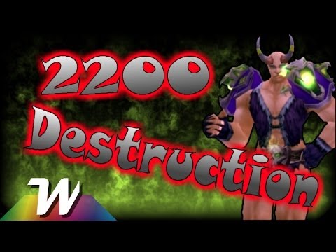 Destruction Warlock 2200 5v5 | Getting Bloody Weapon | MoP 5.4.7