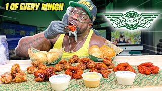 I ATE EVERYTHING AT WINGSTOP - Kali Muscle