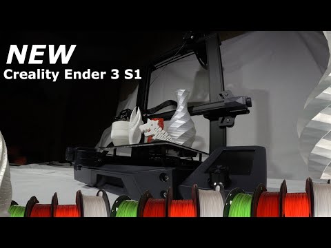 NEW Creality Ender 3 S1 UNBOXING AND TEST