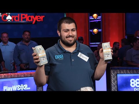 Scott Blumstein Wins The 2017 WSOP Main Event