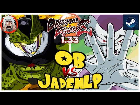 DBFZ OB vs JadenLP (Bardock, Cell,Black) vs (Kefla, A21, Frieza)