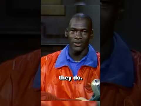 Michael Jordan shows off his JORDANS for the first time #shorts #nba #funny