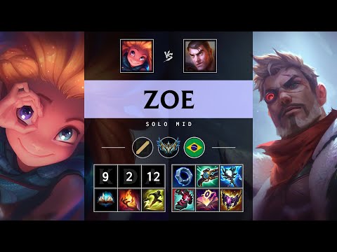 Zoe Mid vs Jayce - BR Challenger Patch 25.10