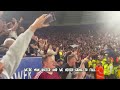 Manchester United fans we seen it all chant at king power stadium