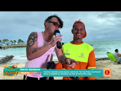 Valadares estreia no Portal Rio Largo com “Se Tem Praia, Tem Povão” na Orla de Ponta Verde em Maceió
