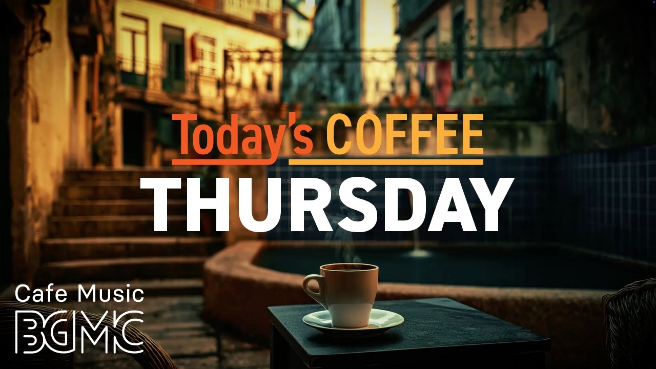 Cafe Music LIVE | Today's COFFEE THURSDAY: Autumn October Cafe Jazz ☕ Smooth Jazz for Work