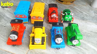 🌈 MAINAN WARNA WARNI! | Thomas, Tayo, dan Teman Seru Bermain Bersama di Lantai!