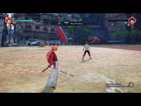 Jump Force Kenshin 99% combo, easy reset, sasuke assist