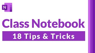 Top 18 OneNote Class Notebook tips and tricks // Teacher tutorial for 