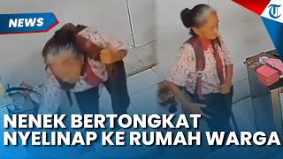 Viral Aksi Nenek Bertongkat Masuk ke Rumah Warga di Jatinegara Jakarta Timur, Begini Kata Polisi