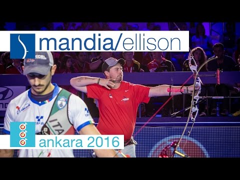 Massimiliano Mandia v Brady Ellison – Recurve Men's Bronze Final | Ankara 2016