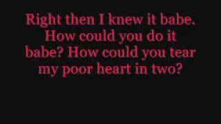 "How Could You" Lyrics