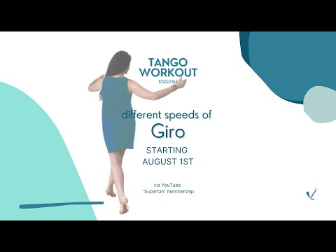 New workout is starting! Let's work on the different speeds of giro