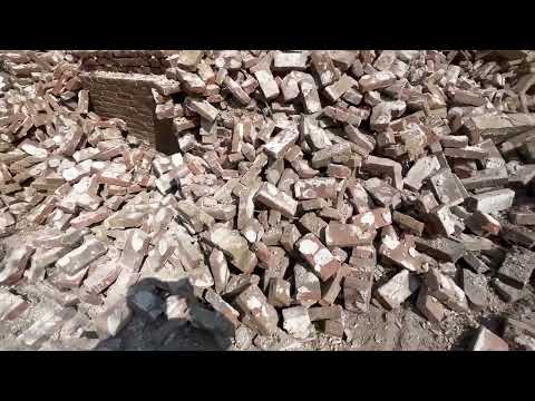 Reclaimed bricks demolition site |Taitone brick