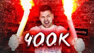 КАК СДЕЛАТЬ ЦВЕТНЫЕ ФАЕРЫ СВОИМИ РУКАМИ | САМОДЕЛЬНАЯ ПИРОТЕХНИКА НА 400К ПОДПИСЧИКОВ