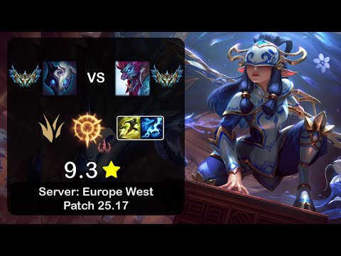 Kindred Jungle vs Trundle - EUW Challenger - Patch 25.17