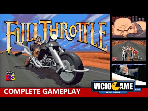 🎮 Full Throttle (PC / MS-DOS) Complete Gameplay