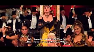 Moulin Rouge - Diamonds are a girl&#39;s best friends / Material Girl (Nicole Kidman) ita