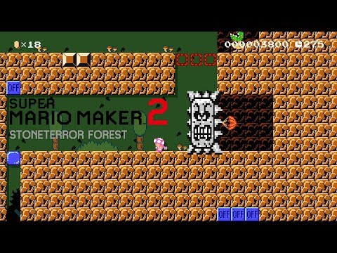 [Super Mario Maker 2] Stoneterror Forest