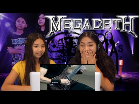 Two Girls React to Megadeth [HD] Hangar 18 Live 2008