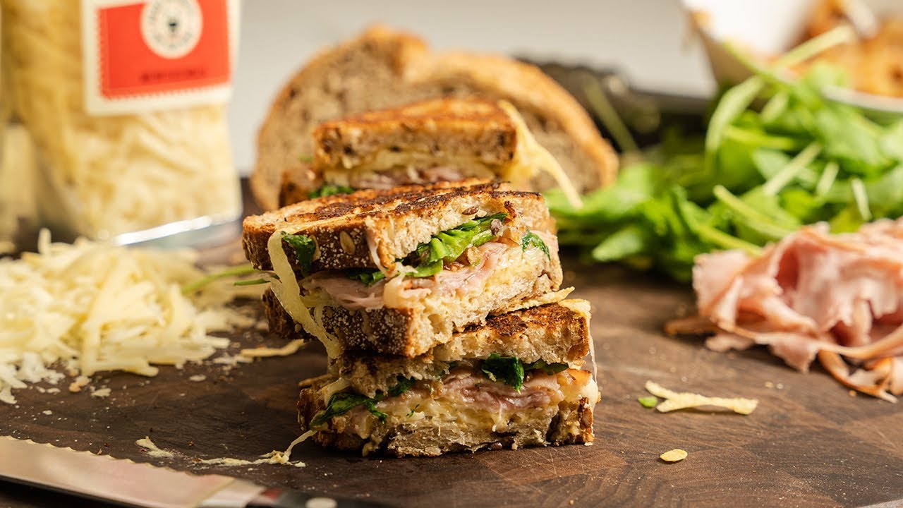 Grilled Ham and Cheese Sandwich