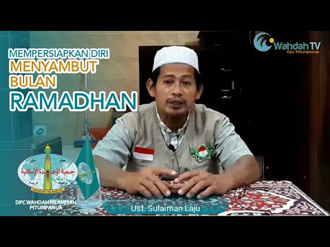 Mempersiapkan diri menyambut bulan Ramadhan