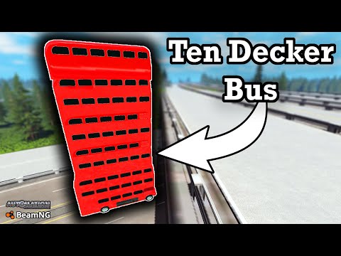 Building The World's Tallest Bus | Automation The Car Company Tycoon Game & BeamNG.drive