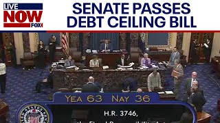 Debt ceiling bill passes in Senate, heads to Biden