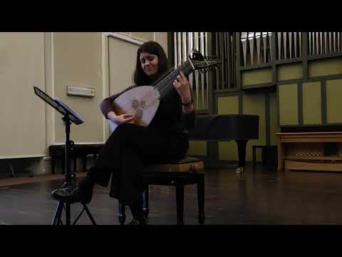 Giorgia Zanin - Suite in d minor (Prelude, Tombeau de Mezangeau and Canaries), Ennemond Gaultier