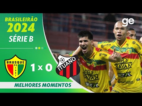 Gols e lances de Brusque x Ituano